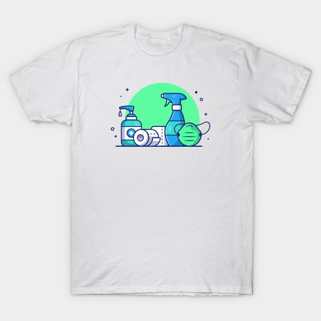 Desinfectant cartoon T-Shirt by Catalyst Labs